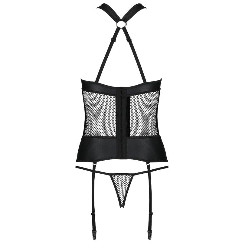 PASSION - AMANDA ORGANIC LEATHER CORSET S/M