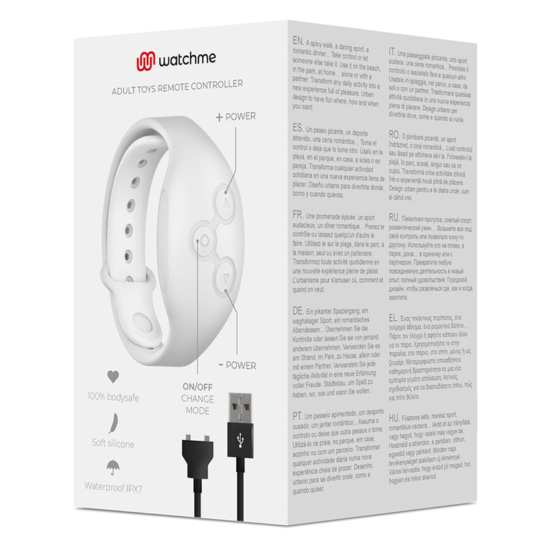 WATCHME - WIRELESS TECHNOLOGY WATCH WHITE