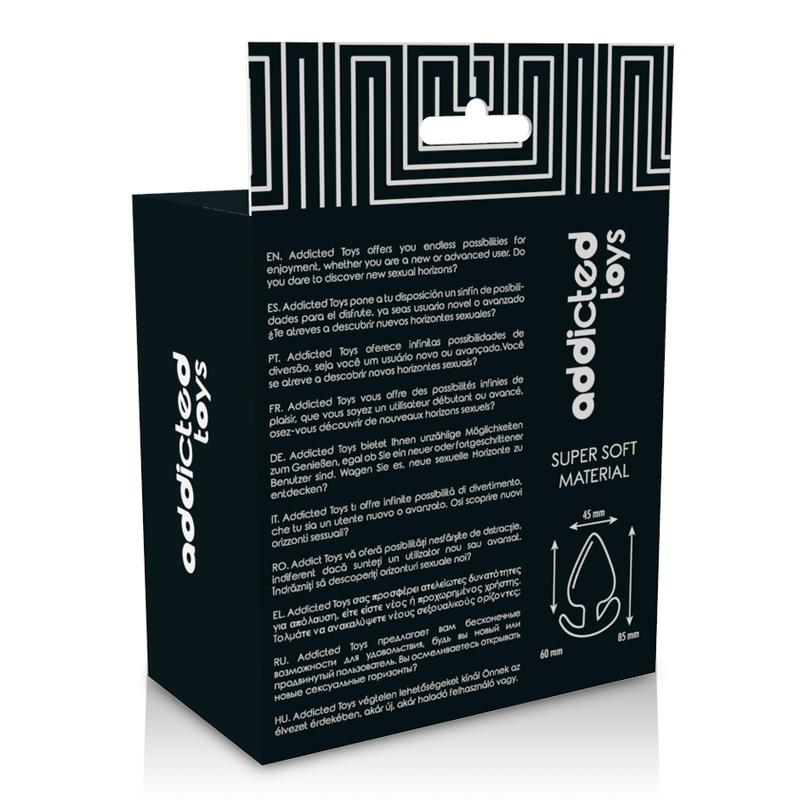 ADDICTED TOYS – ANALPLUG 8,5 CM