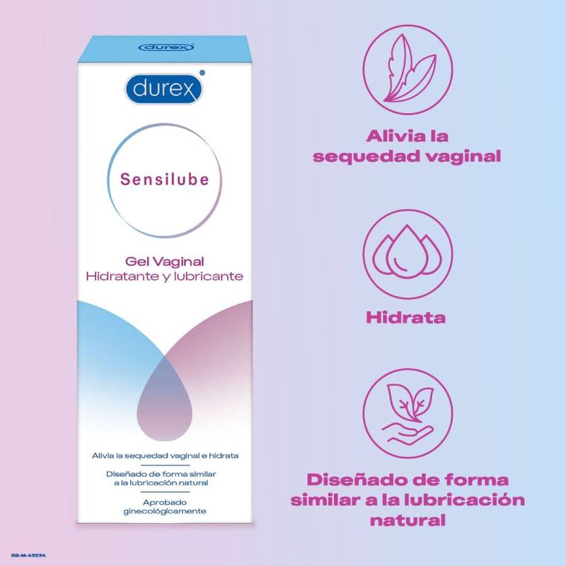 DUREX - SENSILUBE GEL MOISTURE LUBRICANT 40 ML