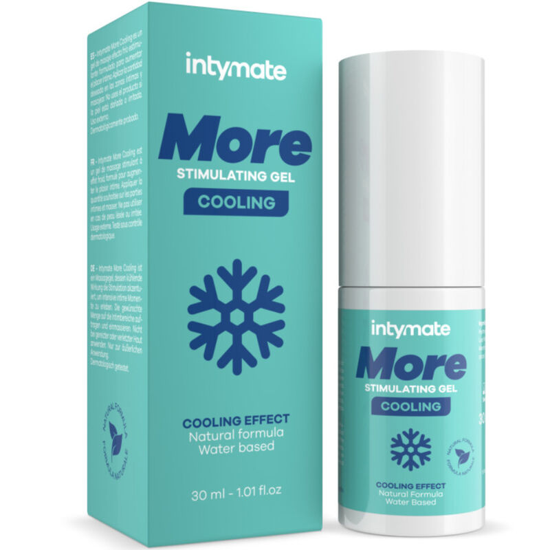 INTIMATELINE INTYMATE MASSAGEGEL AUF WASSERBASIS MIT MEHR KÜHLENDEM EFFEKT FÜR SIE 30 ML