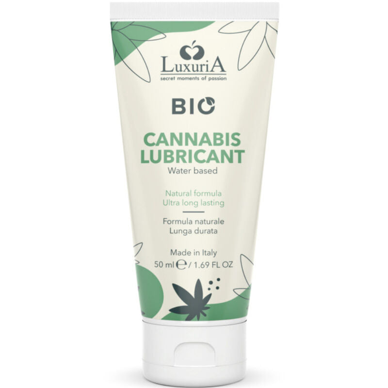 INTIMATELINE - LUXURIA ORGANIC CANNABIS WATER-BASED LUBRICANT 50 ML