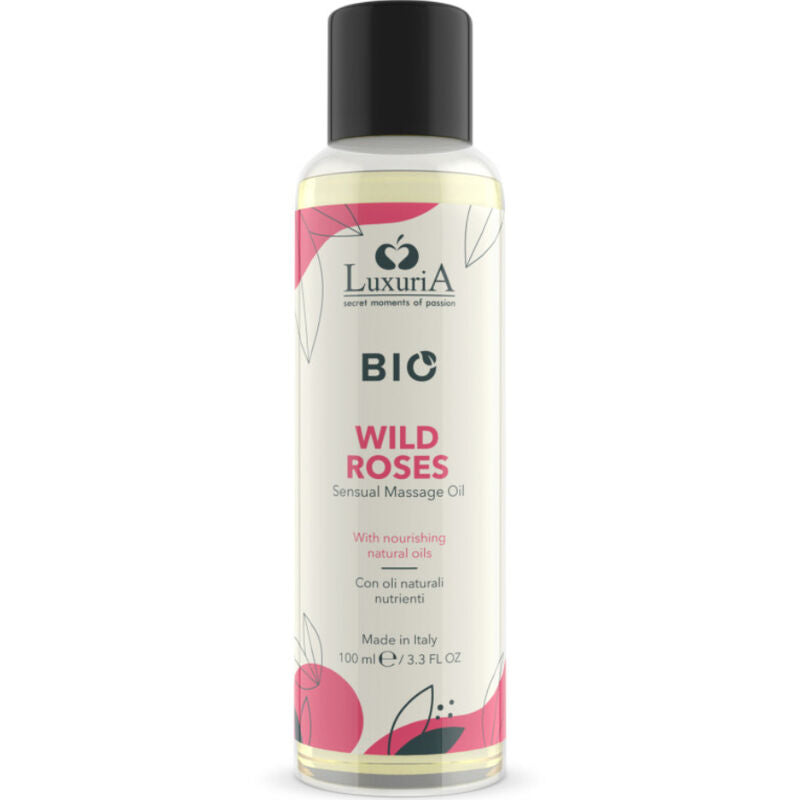 INTIMATELINE LUXURIA - ORGANIC WILD ROSE MASSAGE OIL 100 ML