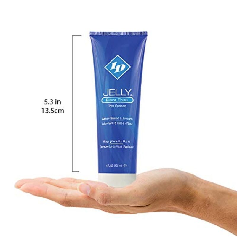 ID JELLY - WATER-BASED LUBRICANT EXTRA THICK TRAVEL TUBE 120 ML