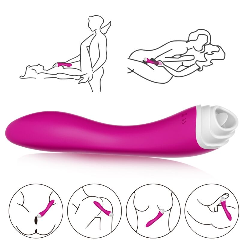 ARMONY - FAIRYLAND LICKS VIBRATING CLIT AND VIBRATOR PURPLE