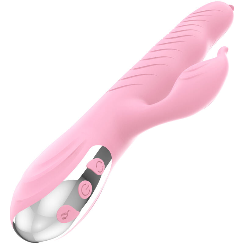 ARMONY - MARCIA-VIBRATOR & THRUSTING DUAL TONGUE-WARMING EFFECT PINK
