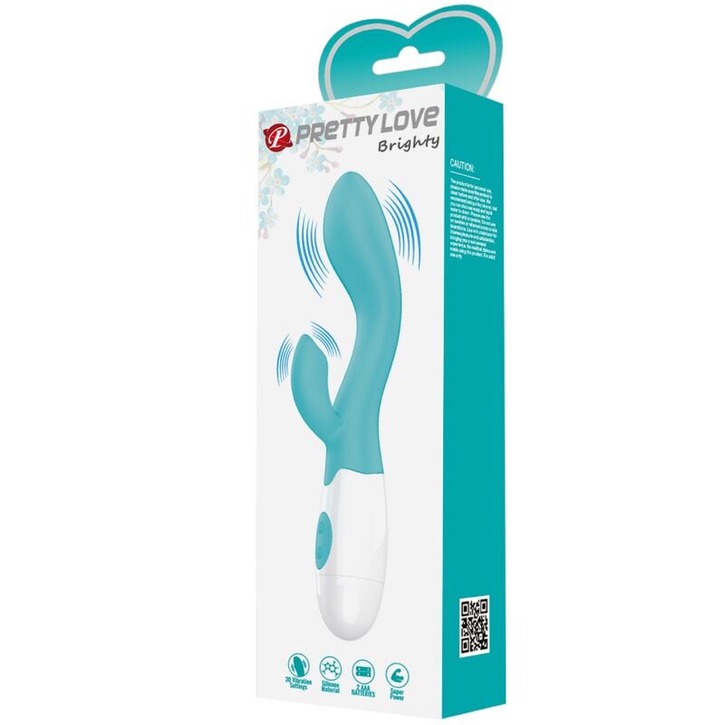 PRETTY LOVE - HELLIGER G-SPOT-VIBRATOR, AQUAGRÜN