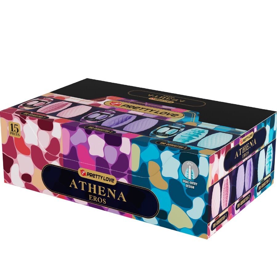 PRETTY LOVE - ATHENA EROS PACK 15 DIFFERENT MALE MASTURBATORS