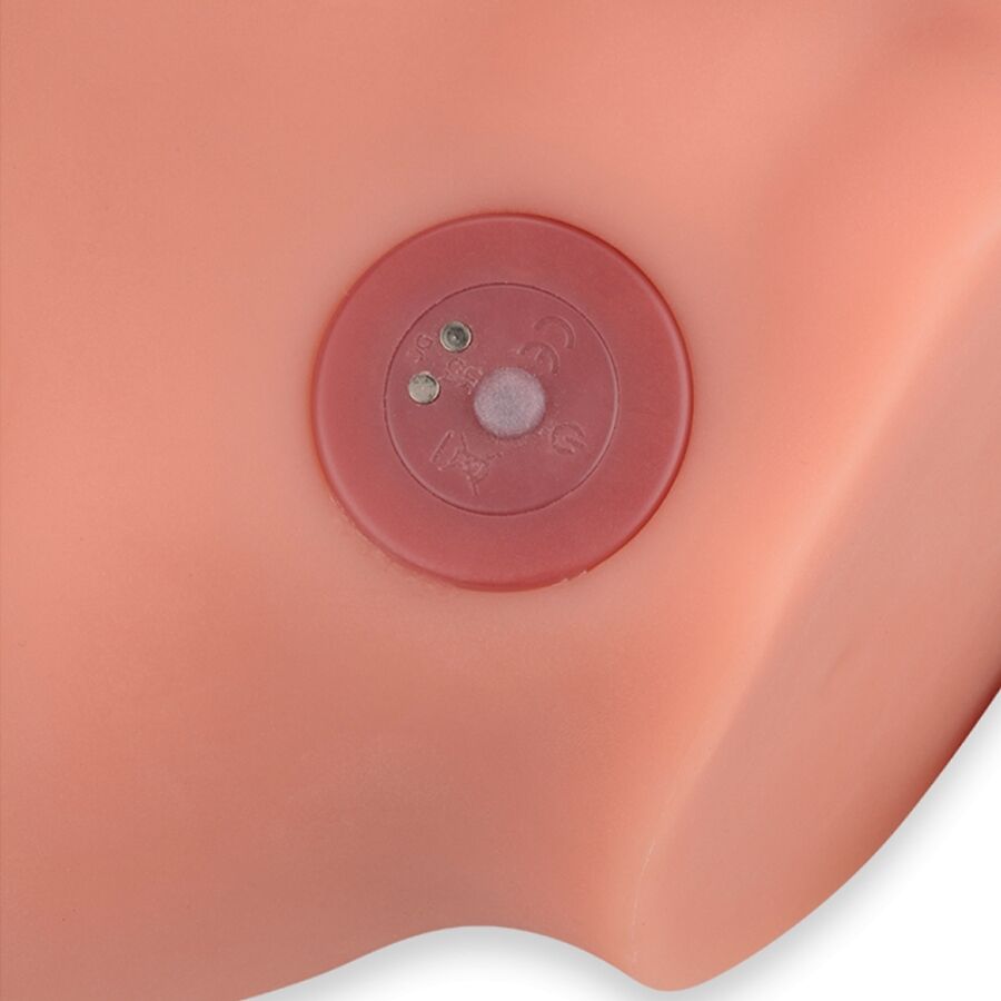 XISE - FREDERICO MASTURBATOR REALISTIC DILDO FRONT POSITION WITH THRUSTING FUNCTION 15 CM