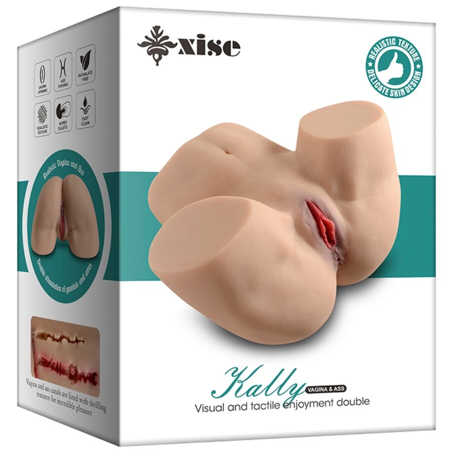 XISE - KALLY REALISTIC MULTI-POSITION VAGINAL AND ANUS MASTURBATOR