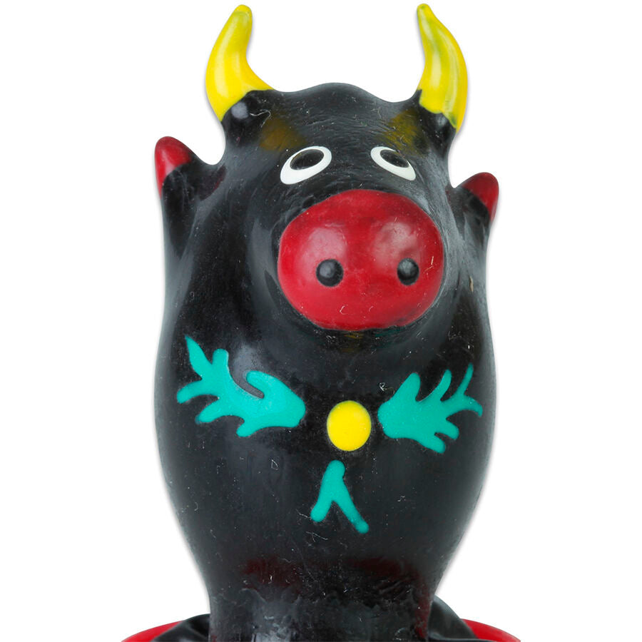 CONDOMERIE - HAND-PAINTED NOVELTY CONDOMS BULL BLACK MODEL 1
