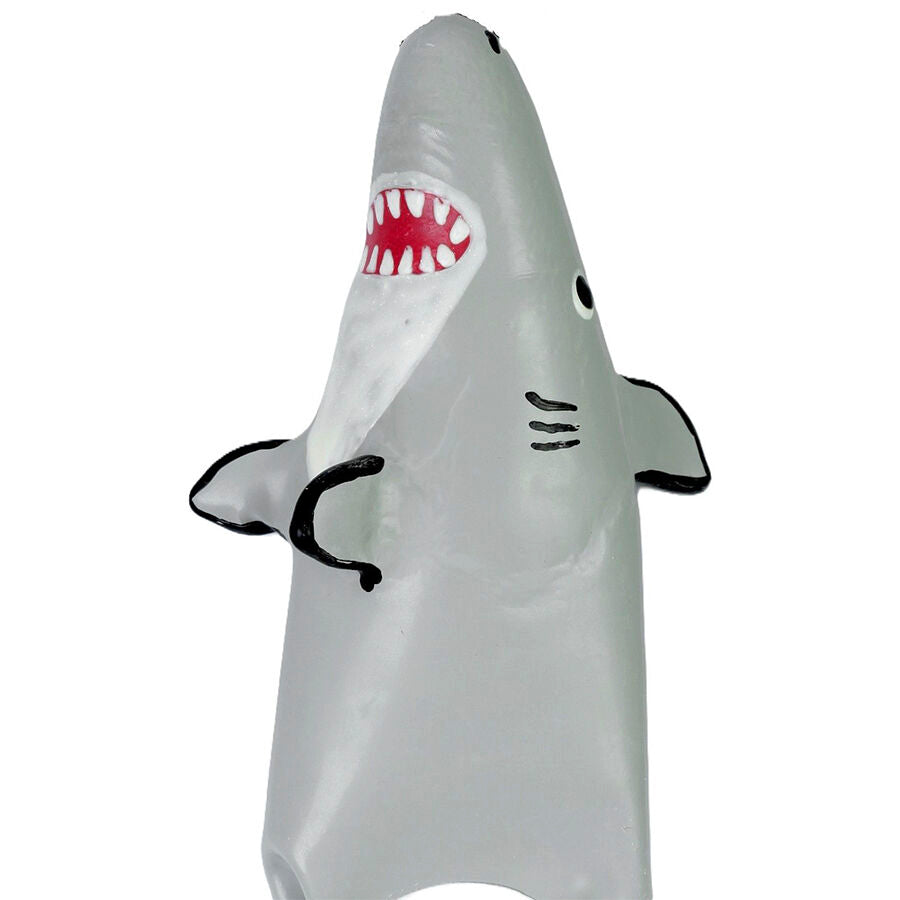 CONDOMERIE - HAND-PAINTED NOVELTY CONDOMS SHARK MODEL XL