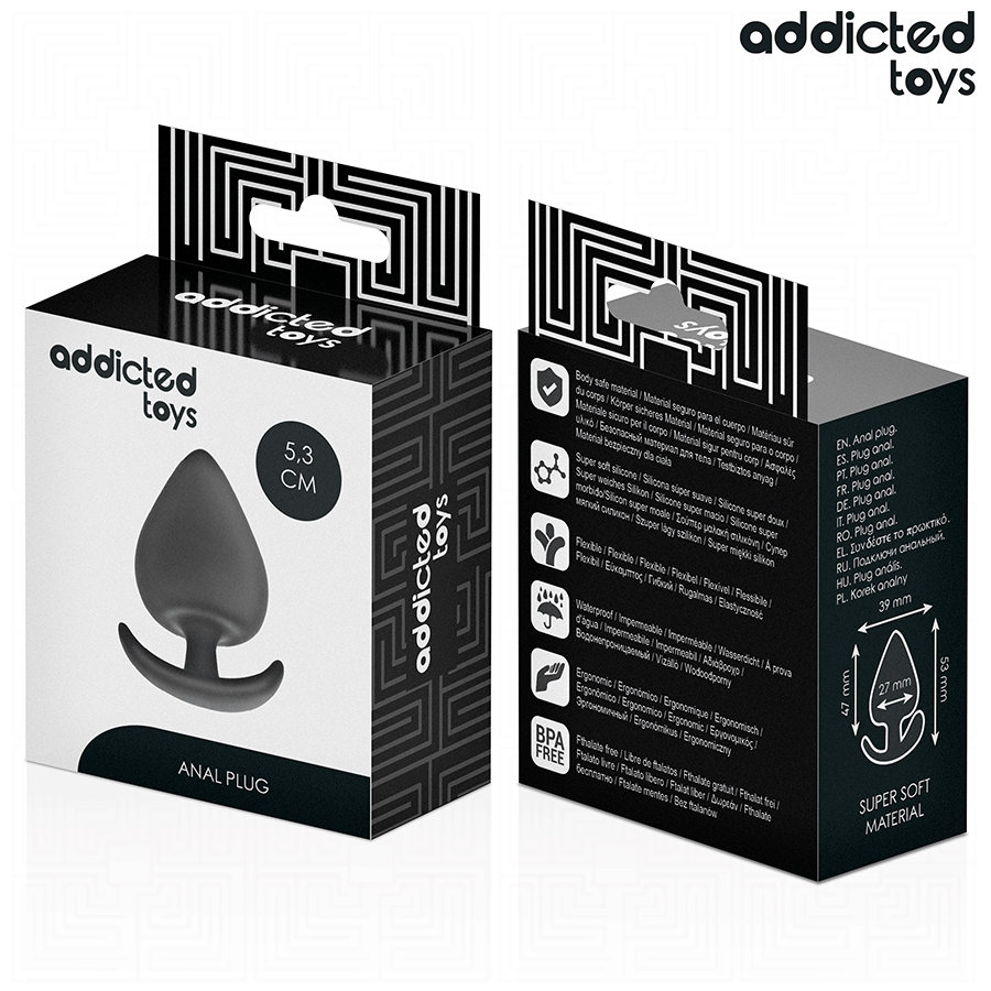 ADDICTED TOYS - ANAL PLUG SIZE S 5.3 CM