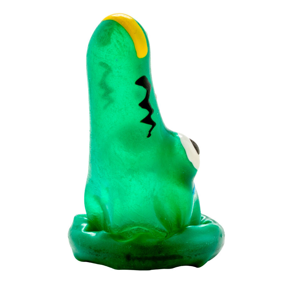 CONDOMERIE - HAND-PAINTED NOVELTY CONDOMS CROCODILE MODEL 1
