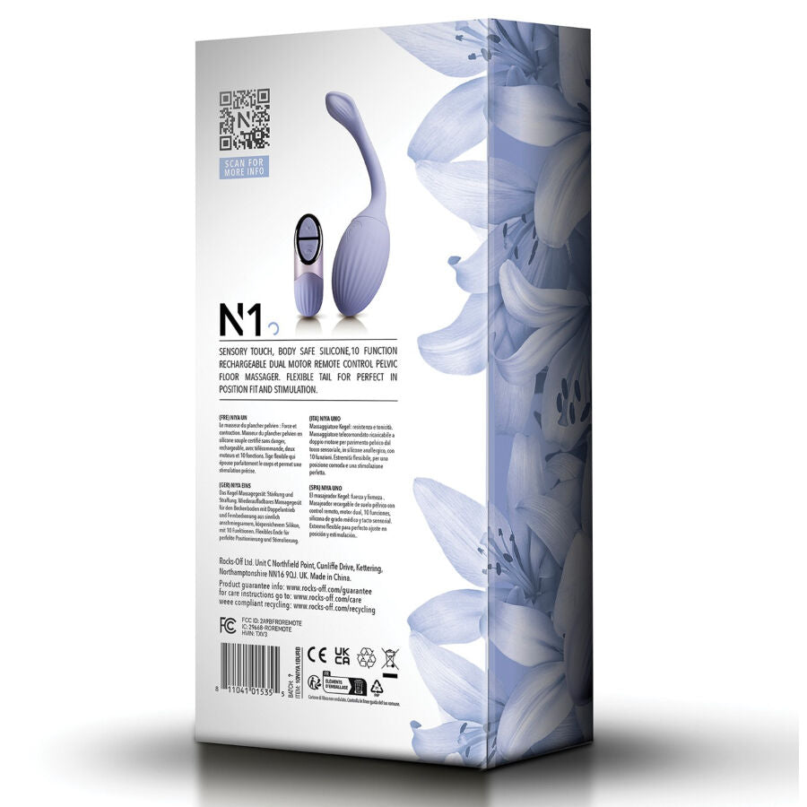 NIYA - N1 CONE PELVIC MASSAGER WITH REMOTE CONTROL