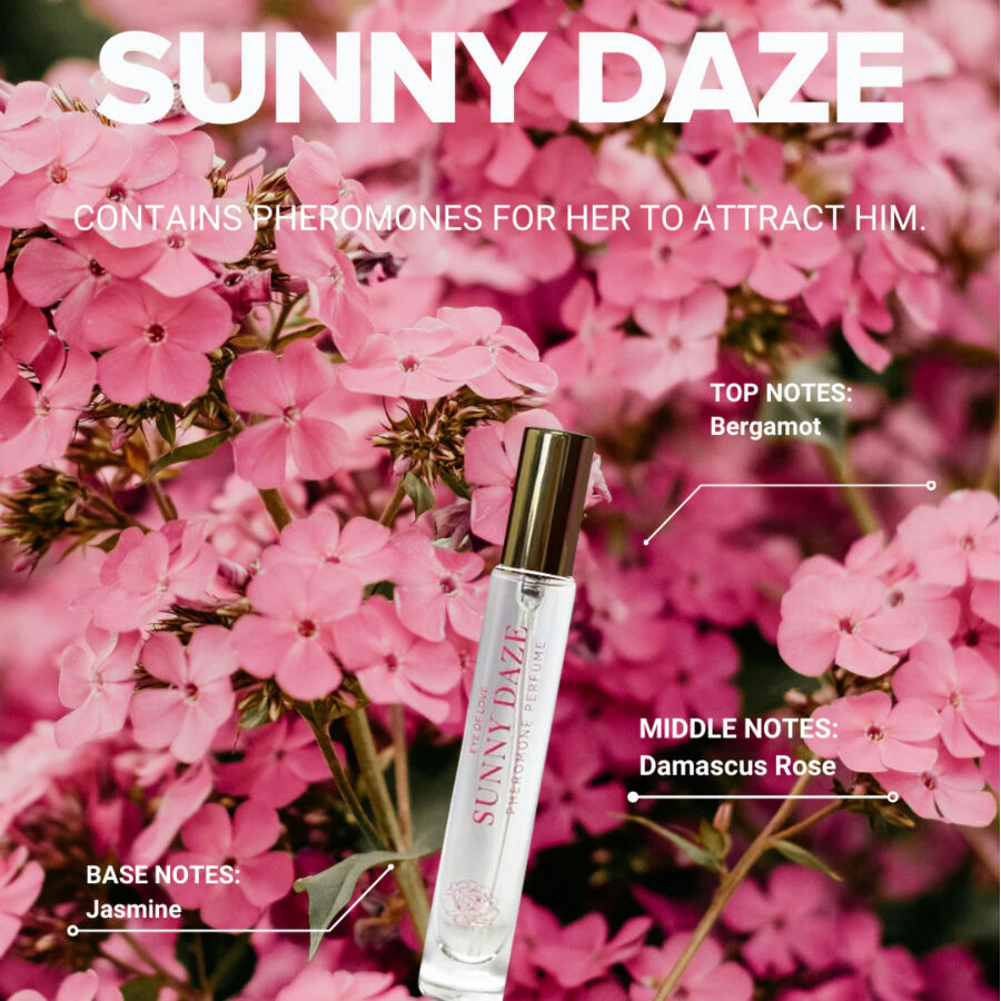 EYE OF LOVE - BLOOM SATIVA-PARFUM FÜR WEIBLICHE PERSONEN SUNNY DAZE 10 ML