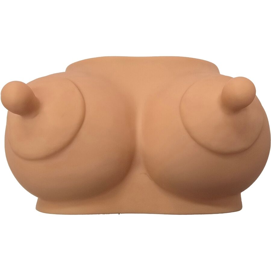 DIABLO PICANTE - PIGGY BANK IN BREAST SHAPE, LIGHT TONE