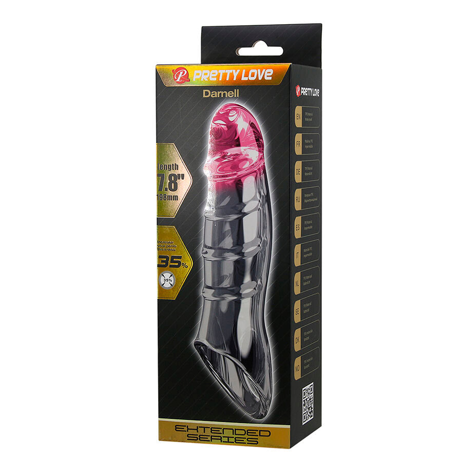 PRETTY LOVE - DARNELL PENIS COVER WITH TRANSPARENT EFFECT