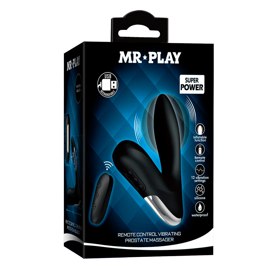 MR PLAY - PROSTATE MASSAGER WITH VIBRATING REMOTE CONTROL