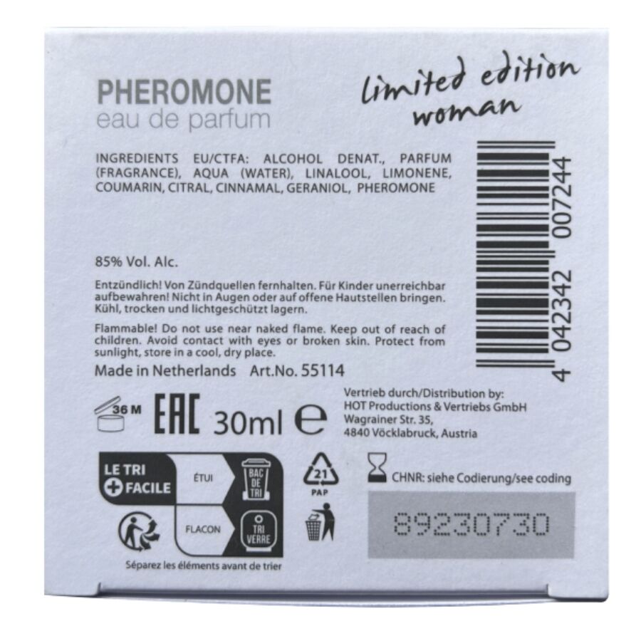 HOT - PHEROMON-PARFUM DUBAI LIMITED EDITION DAMEN 30 ML