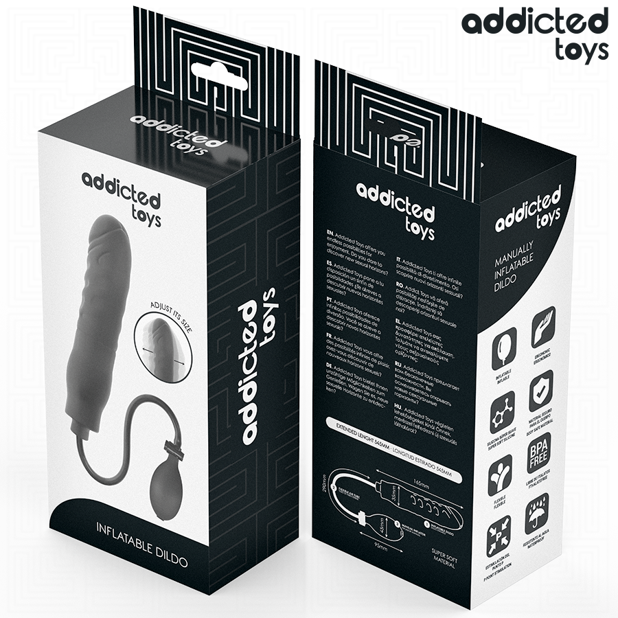 ADDICTED TOYS - AUFBLASBARES DILDO MODELL 3