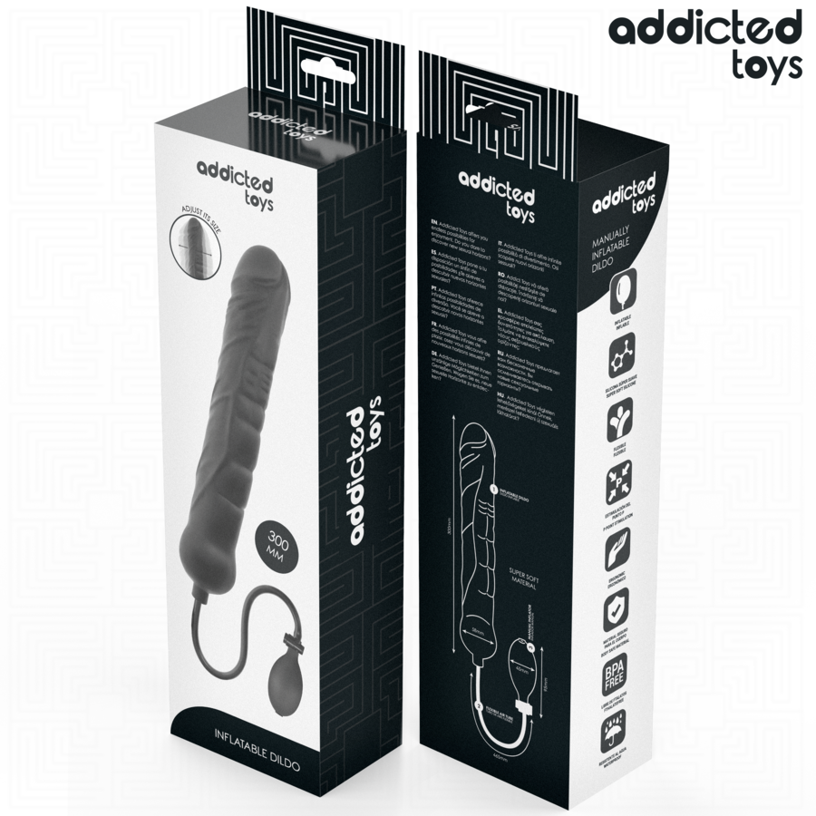 ADDICTED TOYS - AUFBLASBARER DILDO XL MODELL 5