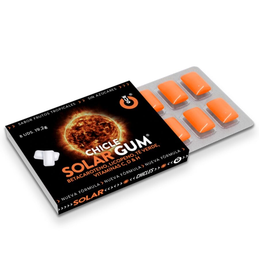 WUG GUM - SOLAR TAN GUM 1 X 8 UNITS