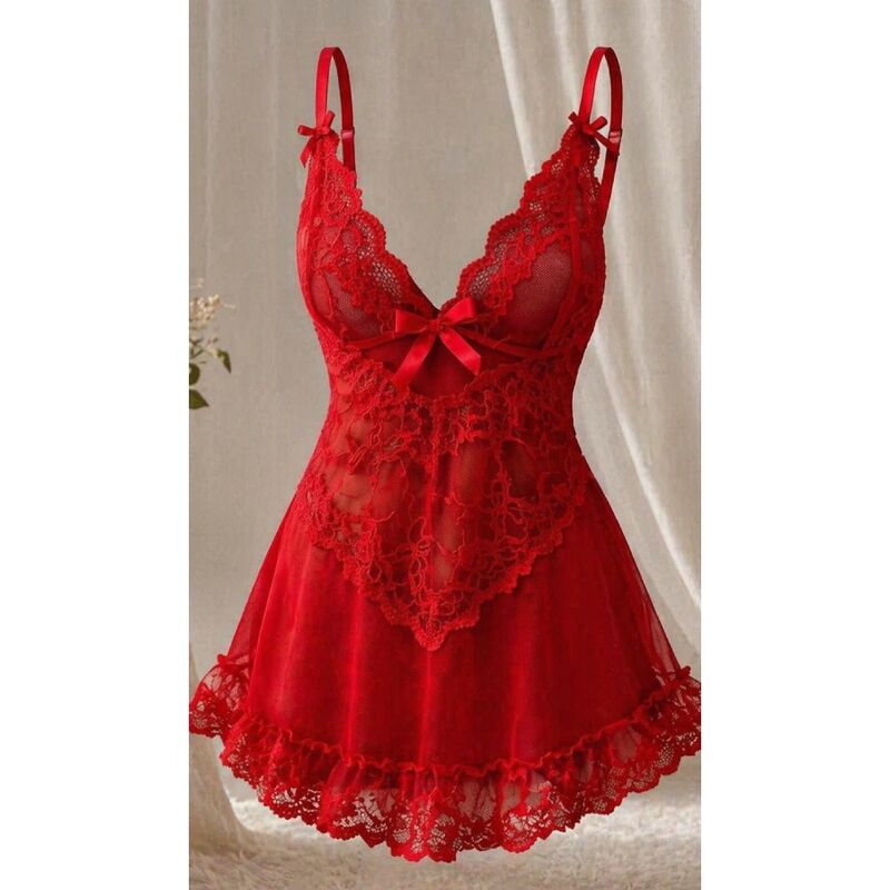 LIVCO CORSETTI FASHION - NUIT SET T-SHIRT + ROTER STOß 2028 L/XL