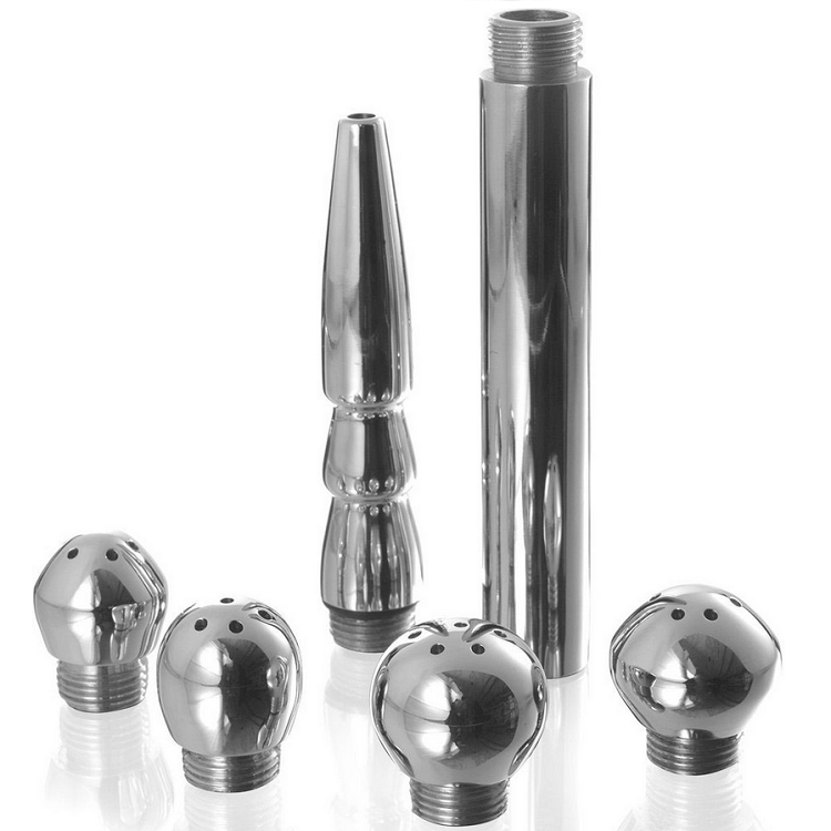 METAL HARD - VAGINAL/ANAL CLEANSING SET 5-PIECE