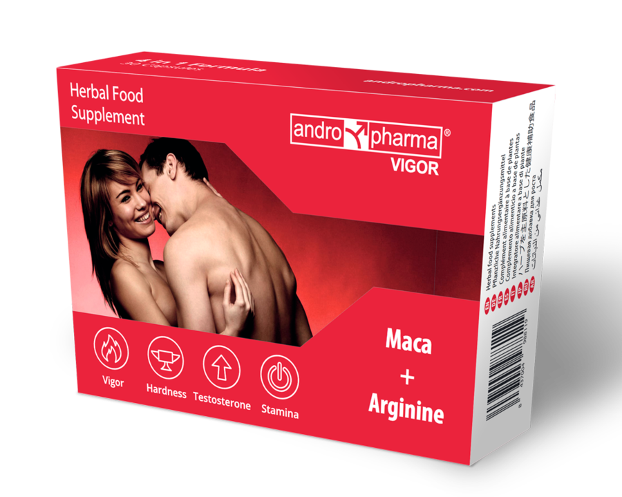 Andropharma Vigor – Pflanzliches Nahrungsergänzungsmittel zur Steigerung der männlichen Libido