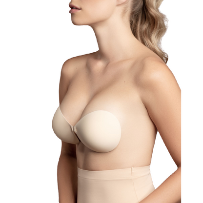 BYE-BRA - BRASSIERE INVISIBLE BEIGE CUP D