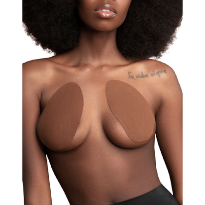 BYE-BRA - BREAST ENHANCER + 3 PAIRS SATIN BAUN CUP F/H