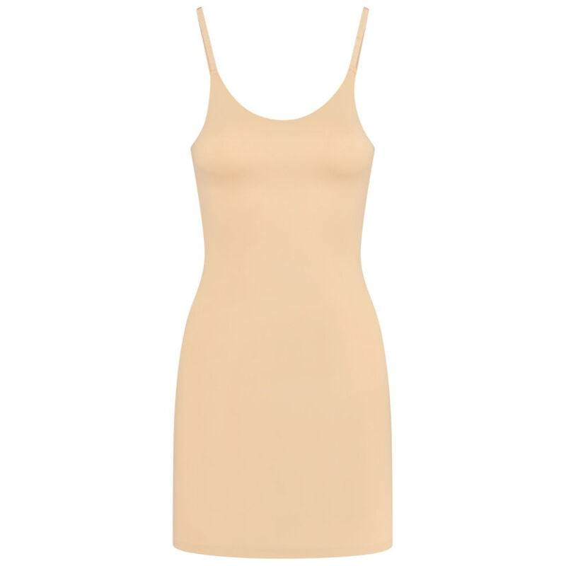 BYE-BRA - ONE PIECE DRESS INVISIBLE BEIGE SIZE L
