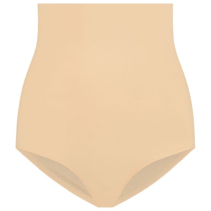BYE-BRA - NAHTLOSER GÜRTEL STIL HÖSCHEN BEIGE GRÖSSE L