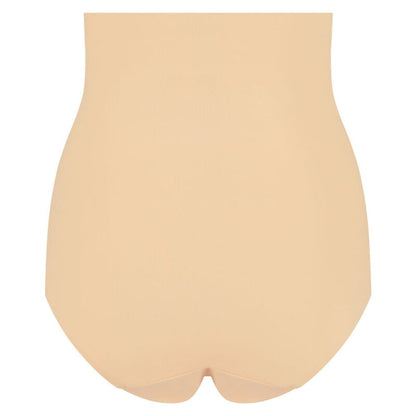 BYE-BRA - NAHTLOSER GÜRTEL STIL HÖSCHEN BEIGE GRÖSSE XL