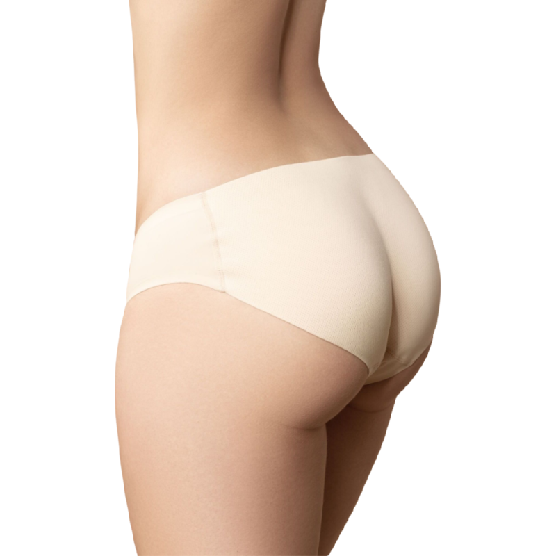 BYE-BRA - LOW WAIST PANTY WITH BUTTOCK PADDING SIZE L