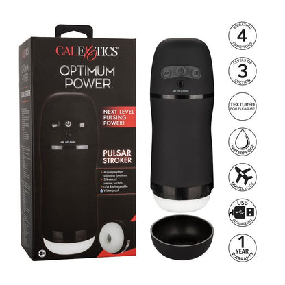 CALEXOTICS - VIBRATING SUCTION MASTURBATOR WITH OPTIMAL PERFORMANCE