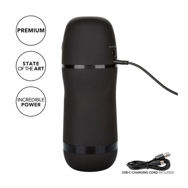 CALEXOTICS - VIBRATING SUCTION MASTURBATOR WITH OPTIMAL PERFORMANCE