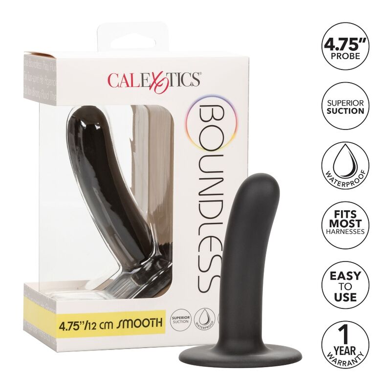 CALEXOTICS - BOUNDLESS DILDO 12 CM STRAP-COMPATIBLE SMOOTH