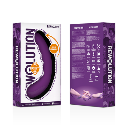 REWOLUTION - REWOCURVY RECHARGEABLE, FLEXIBLE VIBRATOR