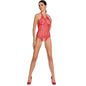 PASSION - WOMAN BS087 RED BODYSTOCKING, ONE SIZE