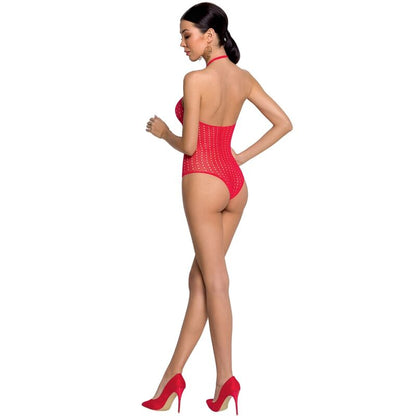 PASSION - WOMAN BS088 RED BODYSTOCKING, ONE SIZE