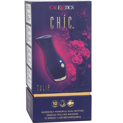 CALEXOTICS - CHIC TULIP MASSAGER BLUE