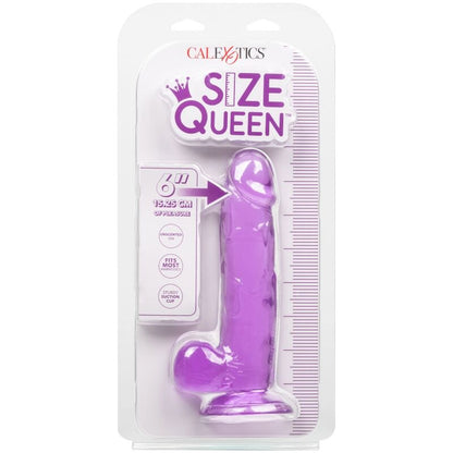CALEXOTICS - QUEEN-SIZED DILDO PURPLE 15.3 CM