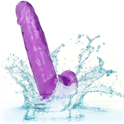 CALEXOTICS - QUEEN-SIZED DILDO PURPLE 15.3 CM
