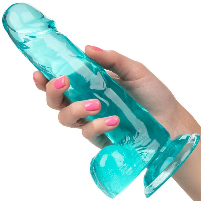 CALEXOTICS - KING DILDO BLUE 15.3 CM