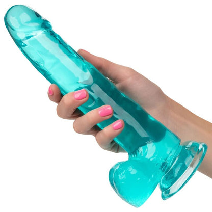 CALEXOTICS - QUEEN DILDO BLUE 20.3 CM