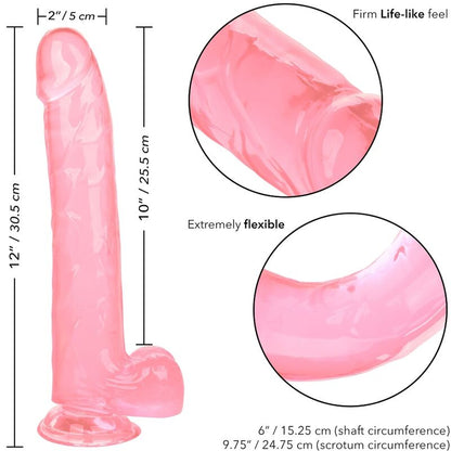 CALEXOTICS - QUEEN SIZE DILDO PINK 25.5 CM