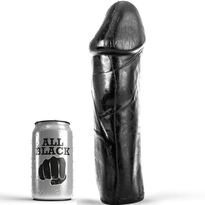 ALL BLACK - PENIS 28 CM WITHOUT TESTICLES