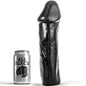 ALL BLACK - PENIS 28 CM WITHOUT TESTICLES
